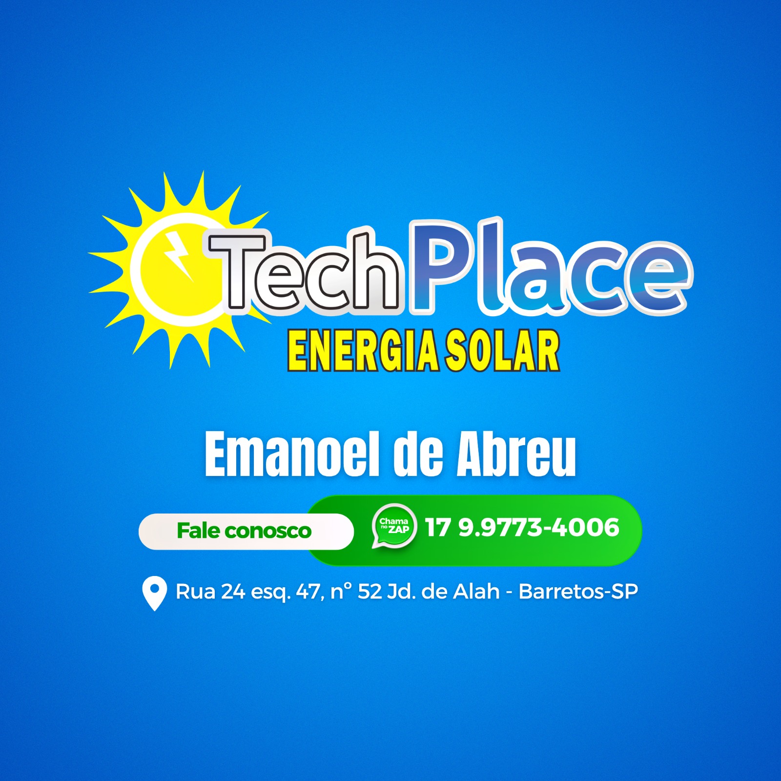 Tech Place energia solar